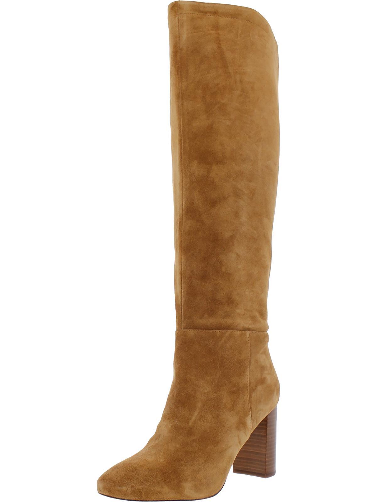 Vince Bexley Zipper Tall Knee-high Boots in Natural | Lyst