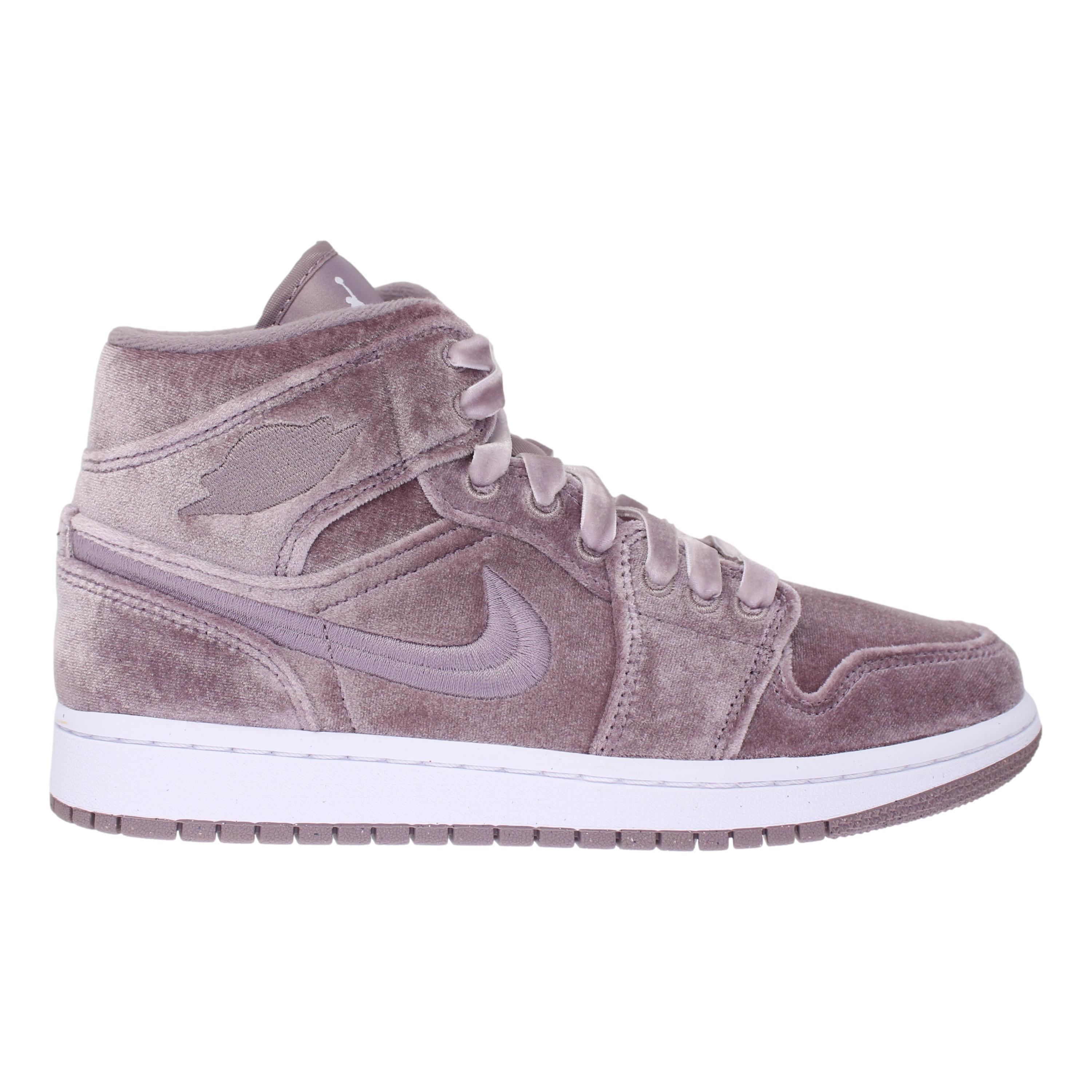 nike air jordan 1 mid se white court purple black