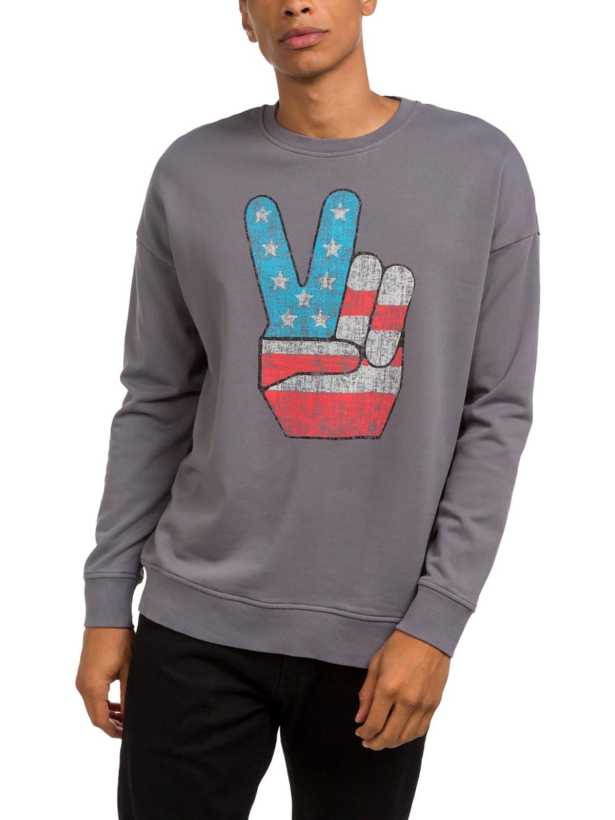 Junk Food Miami Heat Heathered Gray Marled French Terry Pullover Sweatshirt