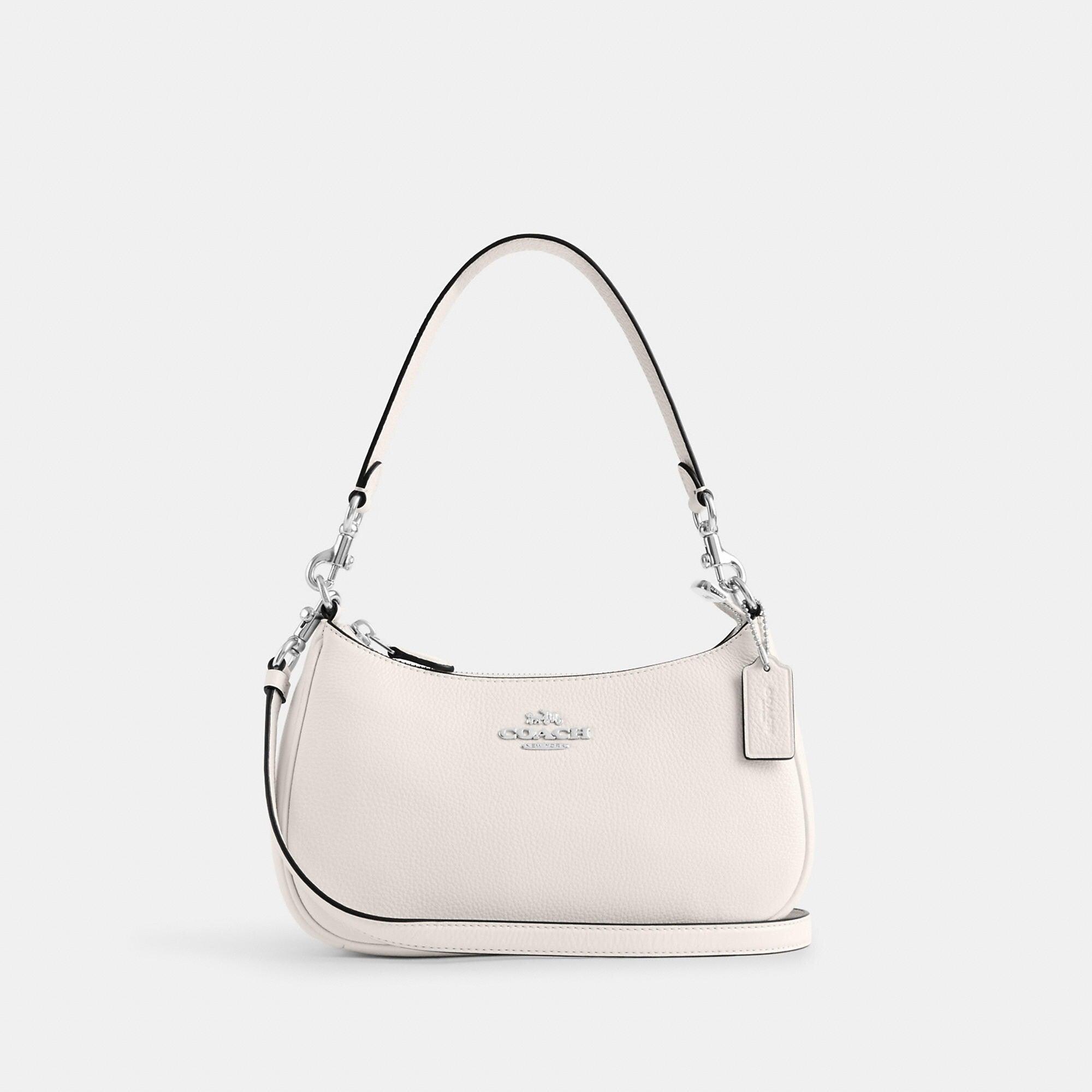 Coach Chalk/Gold Sutton Pebble Crossbody Bag