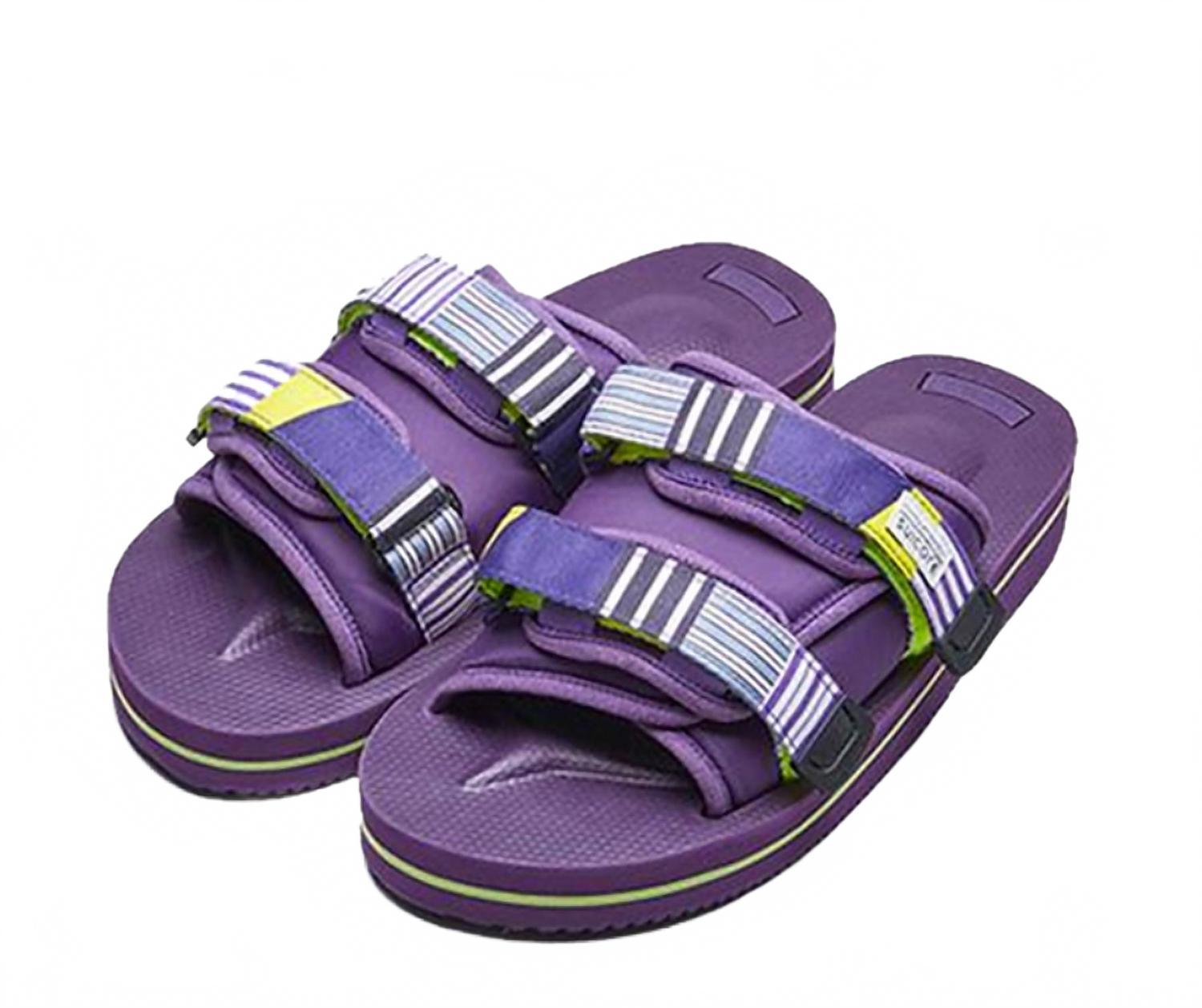 NEW SUICOKE men\'s moto-vus sandals in purple Suicoke main image 4