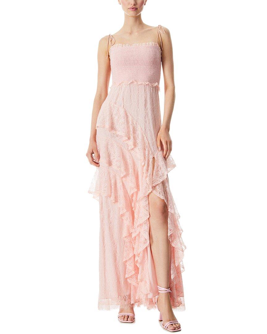 Alice + Olivia Alice + Olivia Jocelyn Maxi Dress in Pink | Lyst