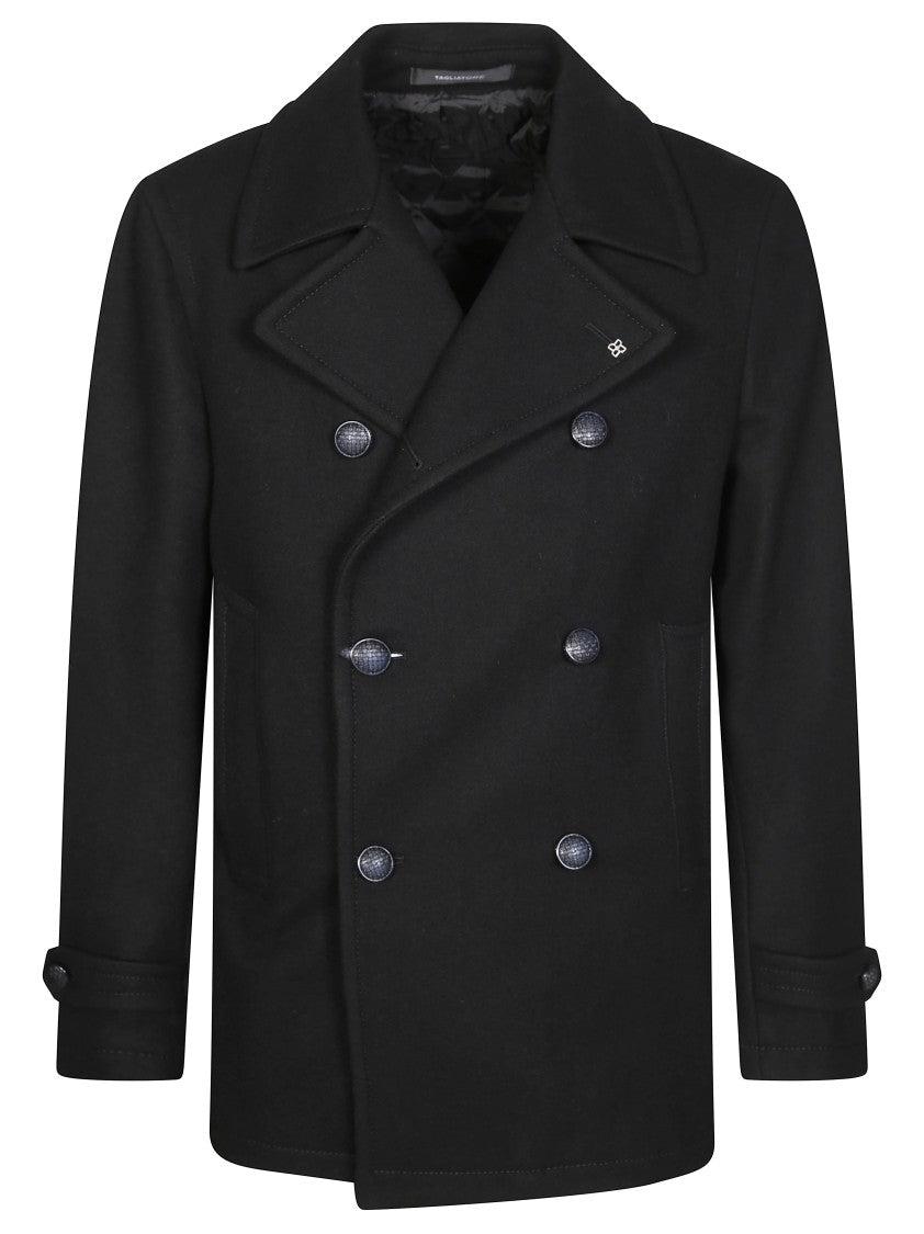 コート TAGLIATORE COATS Tagliatore fiber-reinforced wool peacoat for men monaco