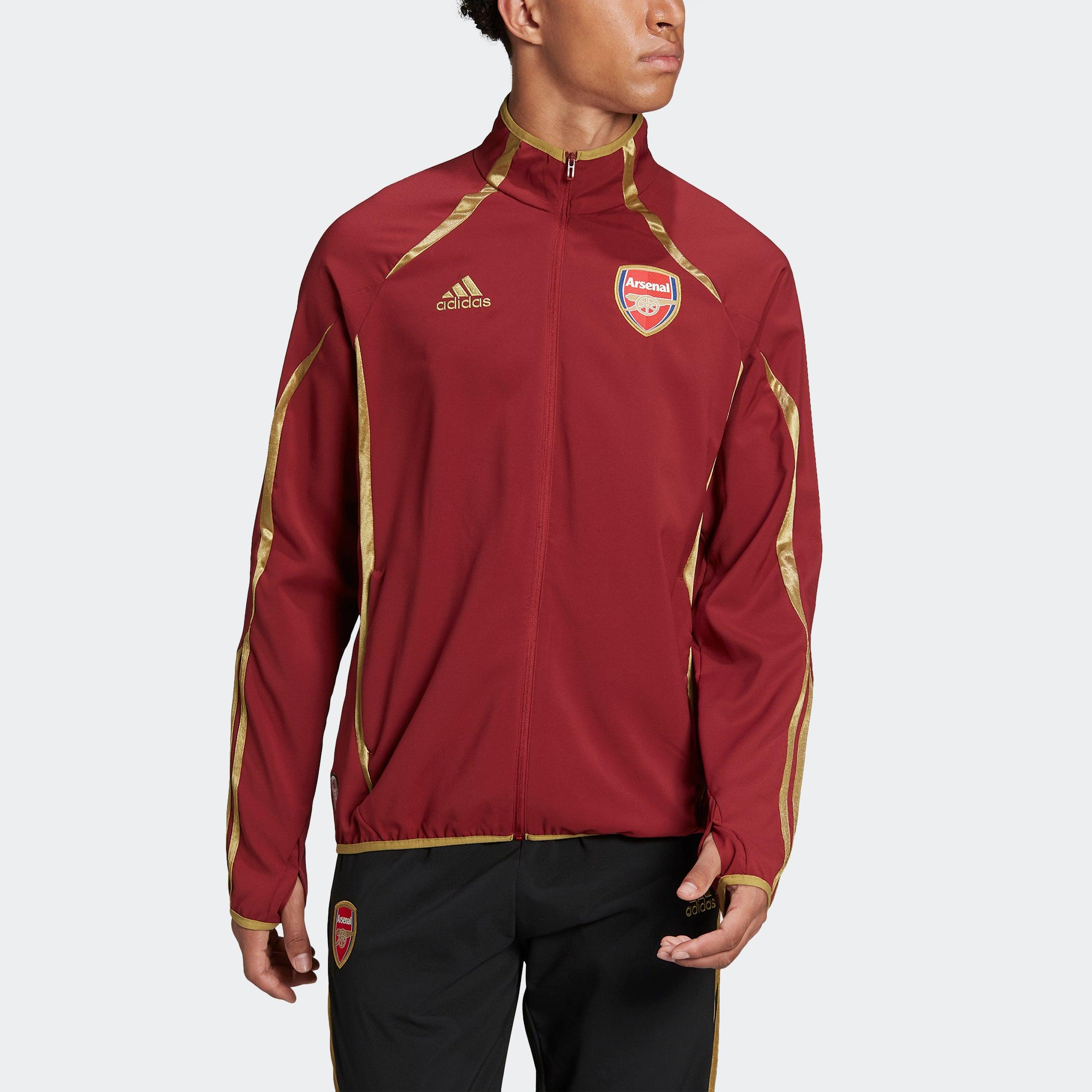 adidas Arsenal Teamgeist Woven Jacket in Red for Men | Lyst
