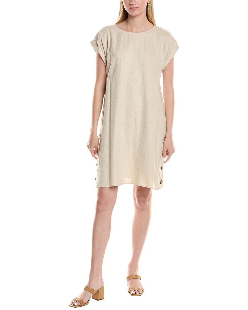 crinkle linen dress April
