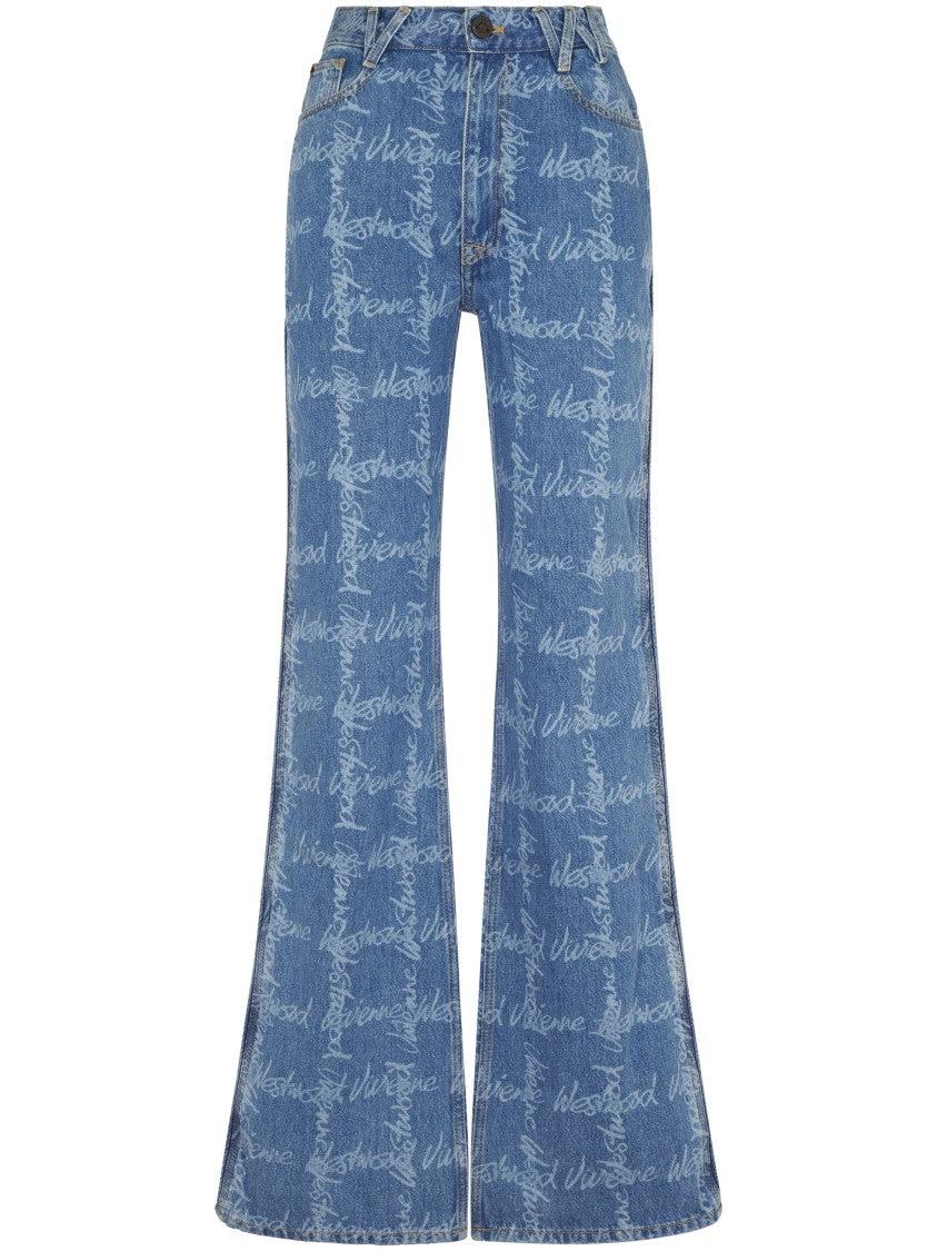 デニム・ジーパン VIVIENNE WESTWOOD FIVE POCKET JEANS RAY Blue Ray 5 Pocket Jeans by Vivienne Westwood on Sale
