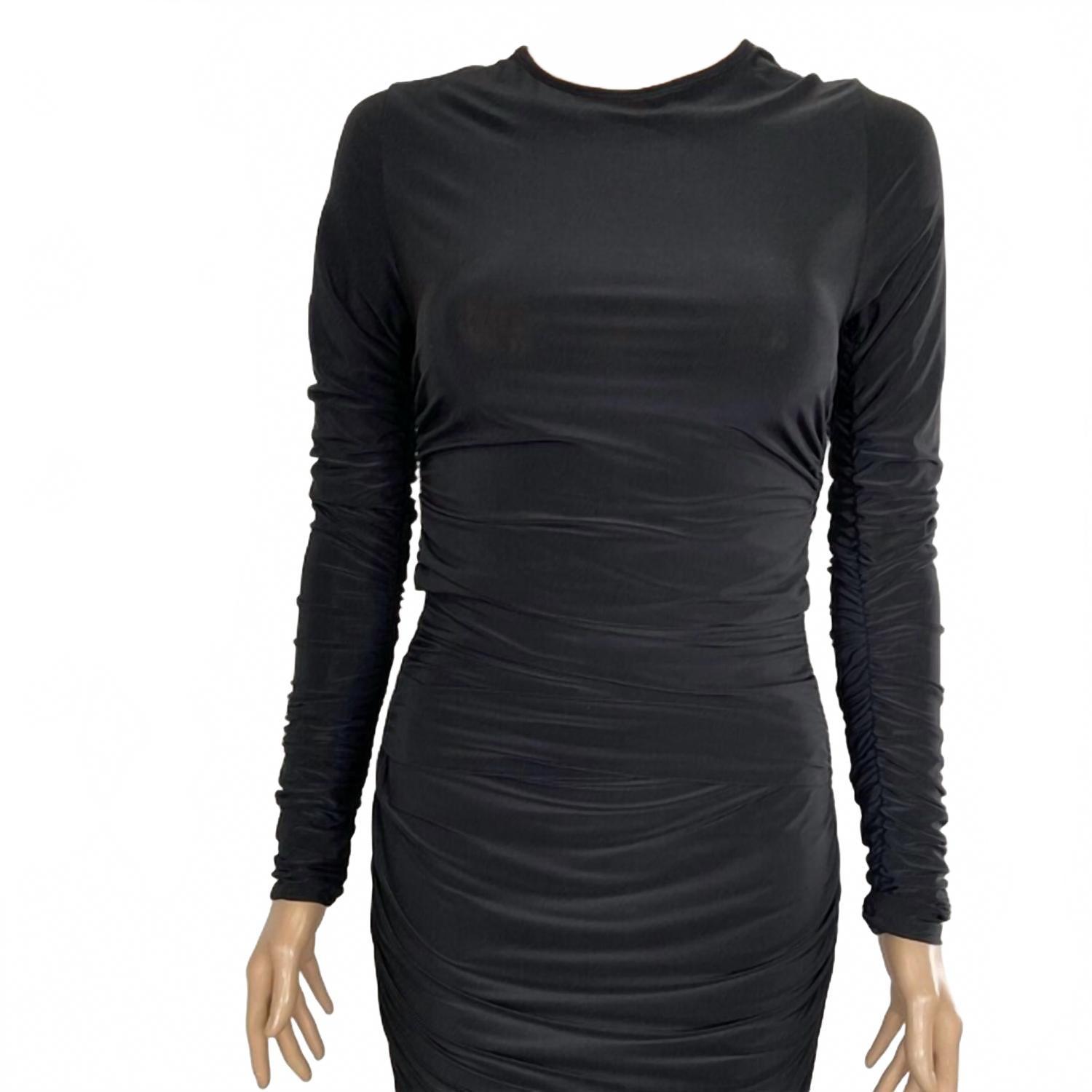 fashion world ladies black dresses Black Pinafore Dress