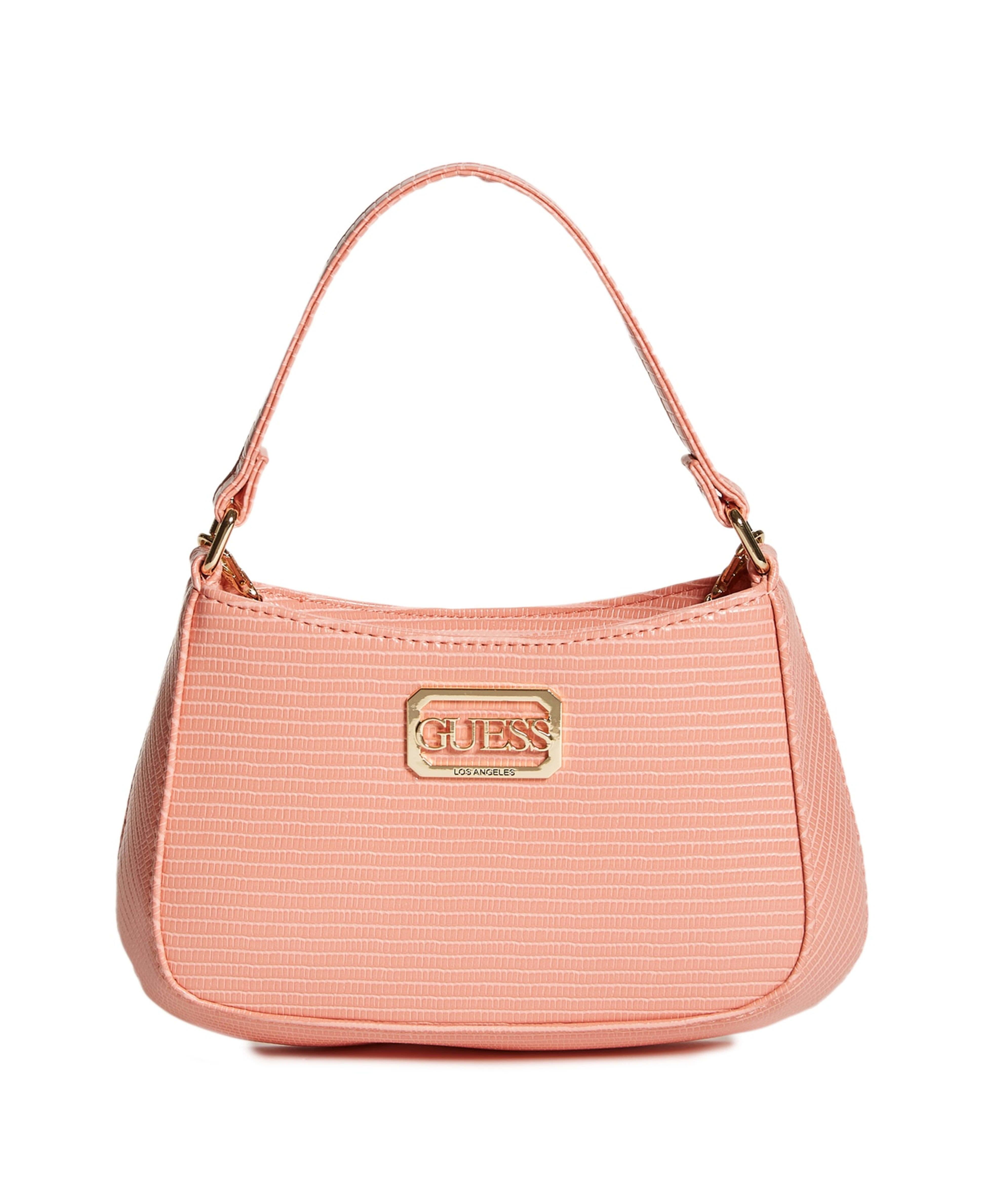 Guess Factory Glen Mini Hobo Bag in Pink | Lyst