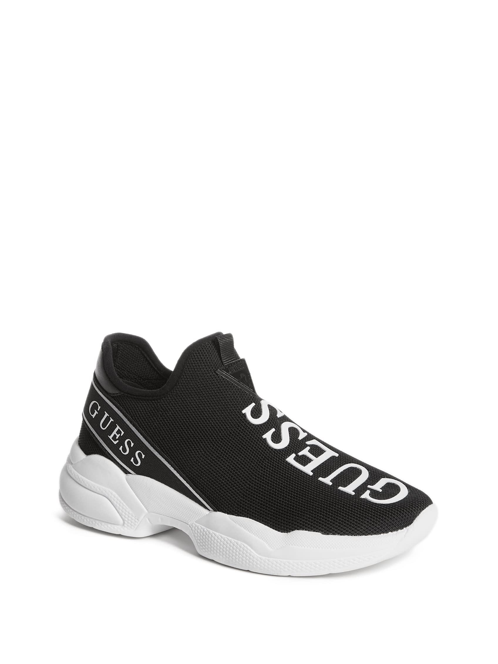 Guess Factory Lyanna Knit Logo Sneakers | Lyst