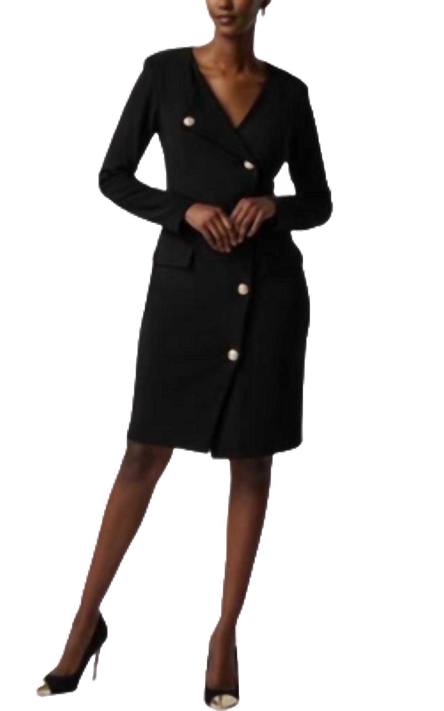 Designer Joseph Ribkoff Black Dresses With Gold Buttons for Women - Up to  77% off | Lyst