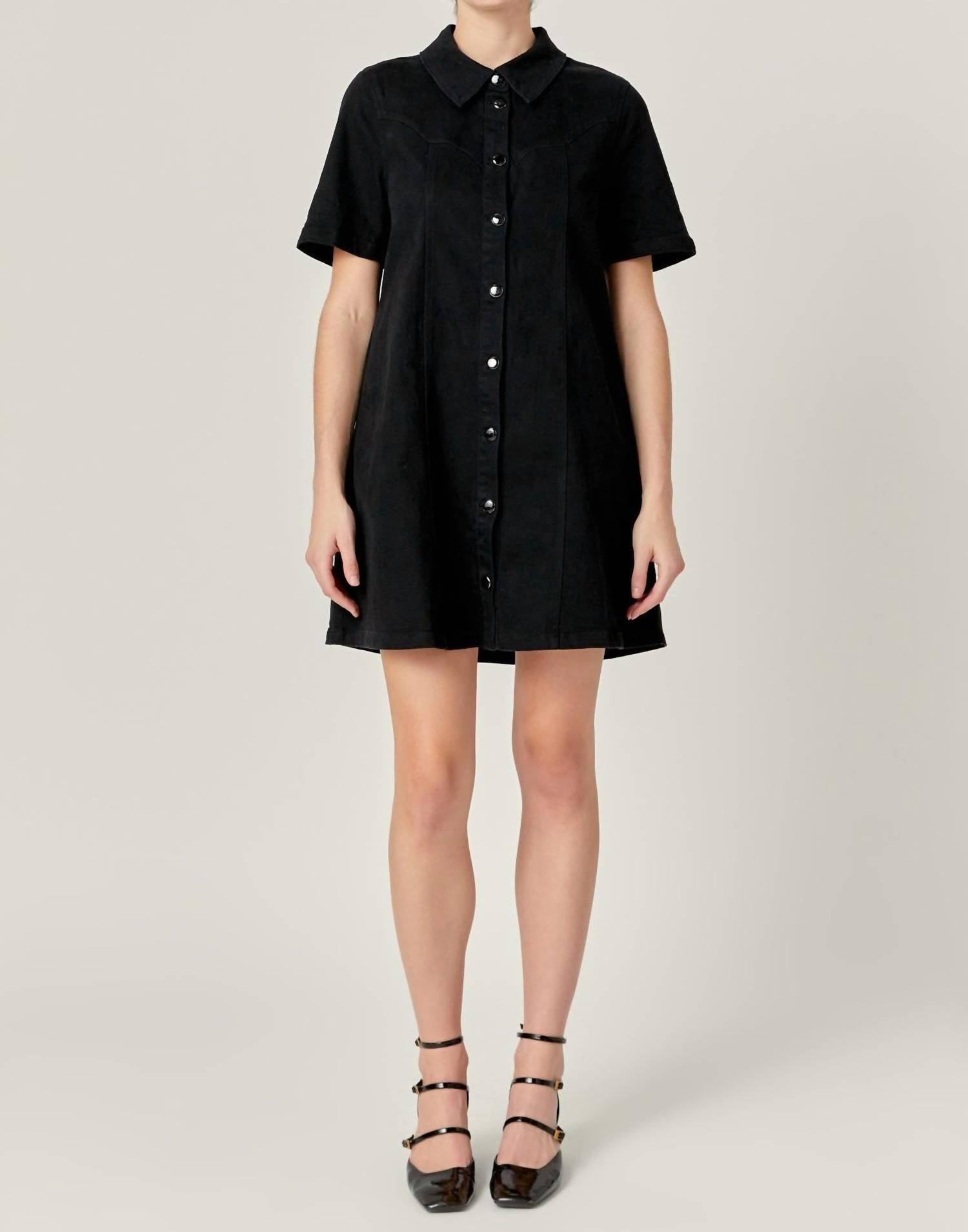 english factory denim dress English Factory