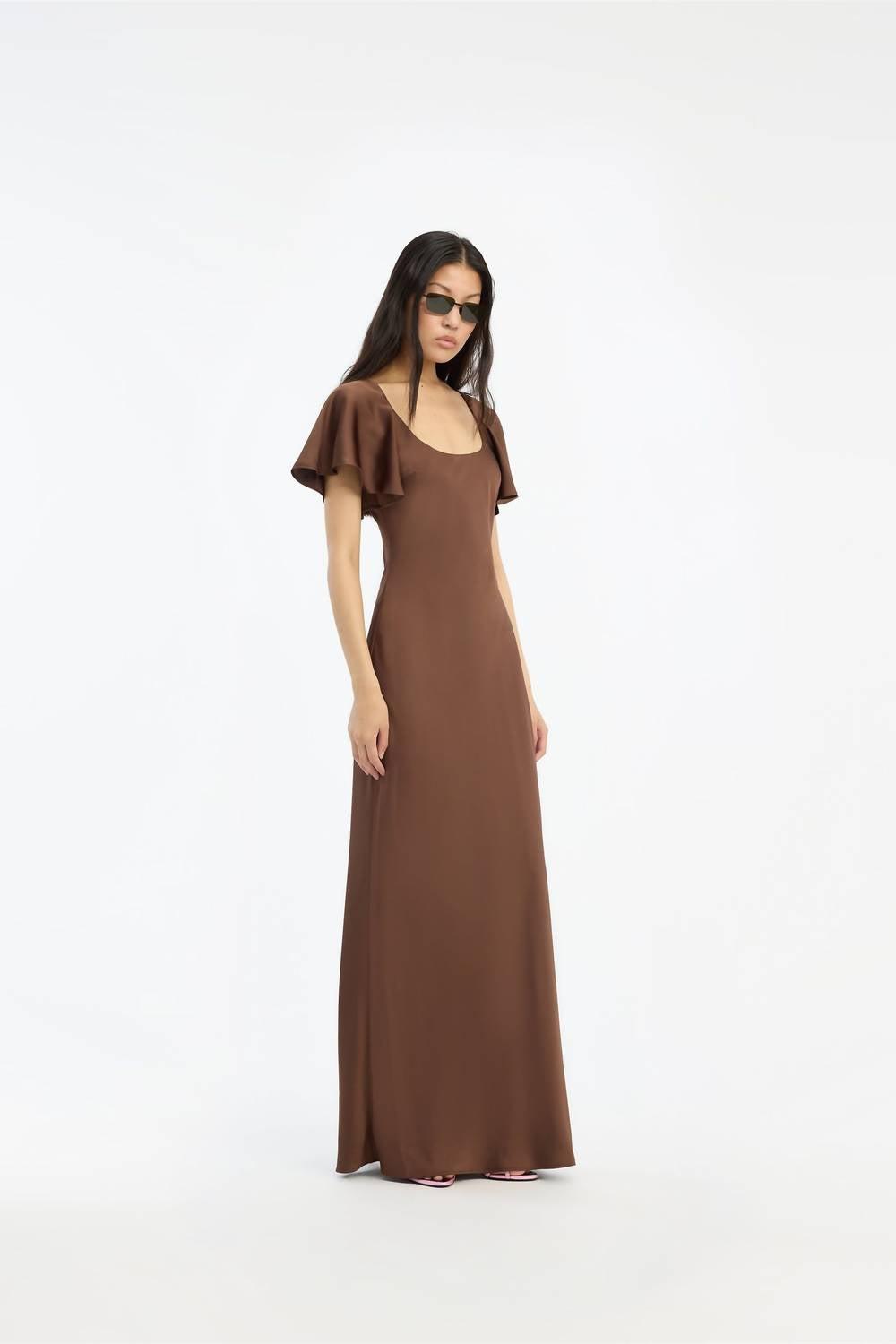 maxi dress for beach wedding Boho Lace Bralette Side Slit Maxi Dress