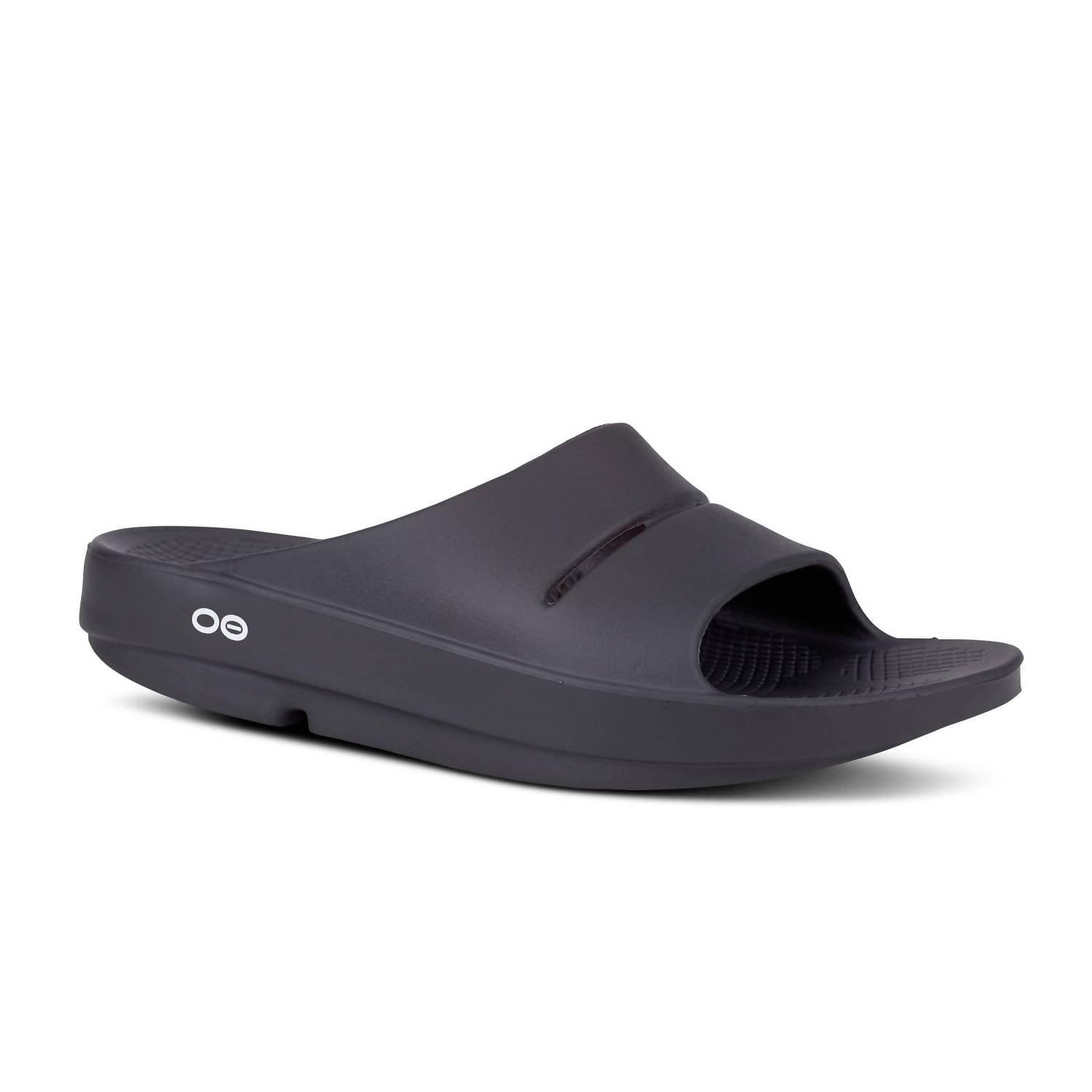 OOFOS Ooahh Luxe Slide in Blue Lyst