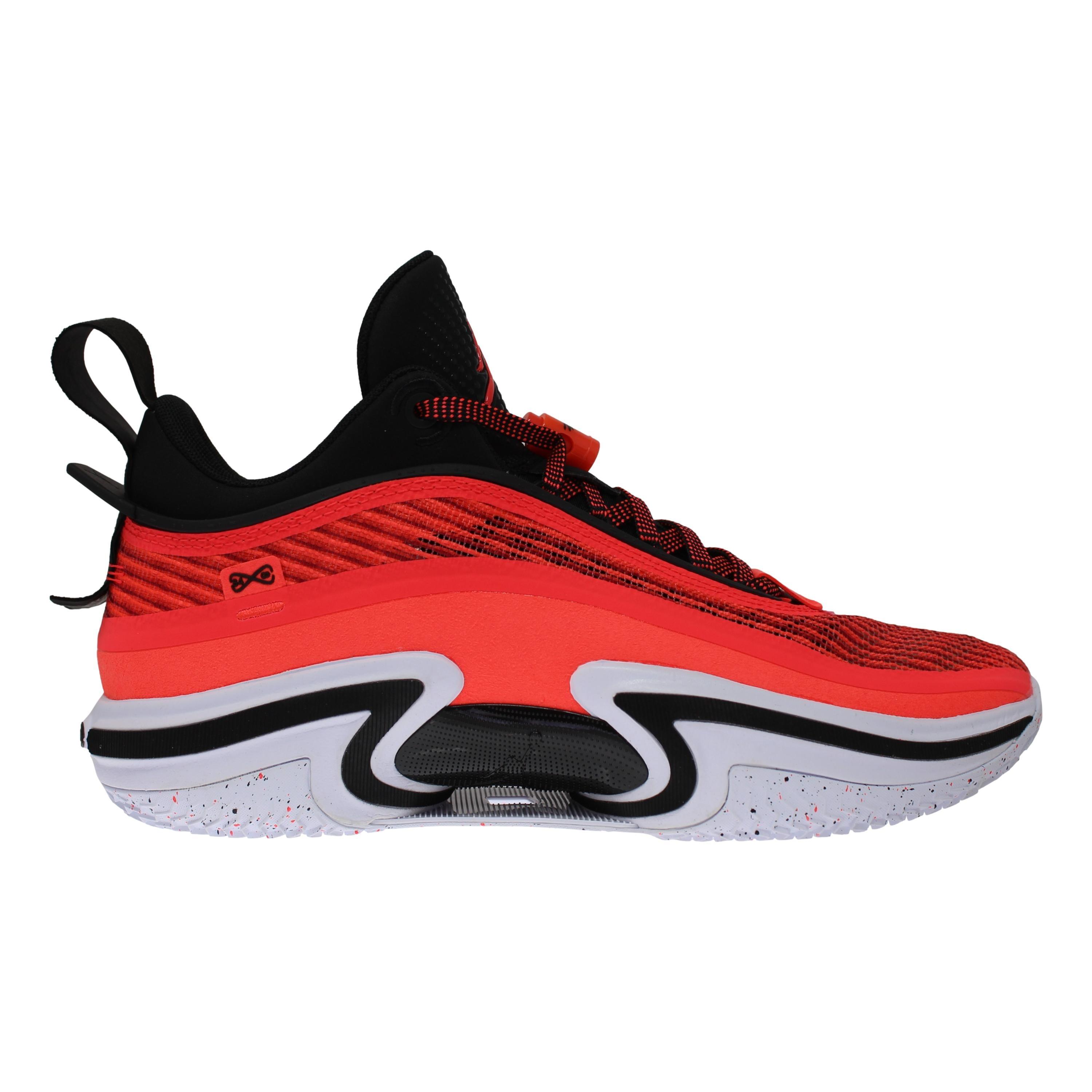 Nike Air Jordan Xxxvi Low Pf Infra 23/infra 23-black Dh0832-660 in Red ...