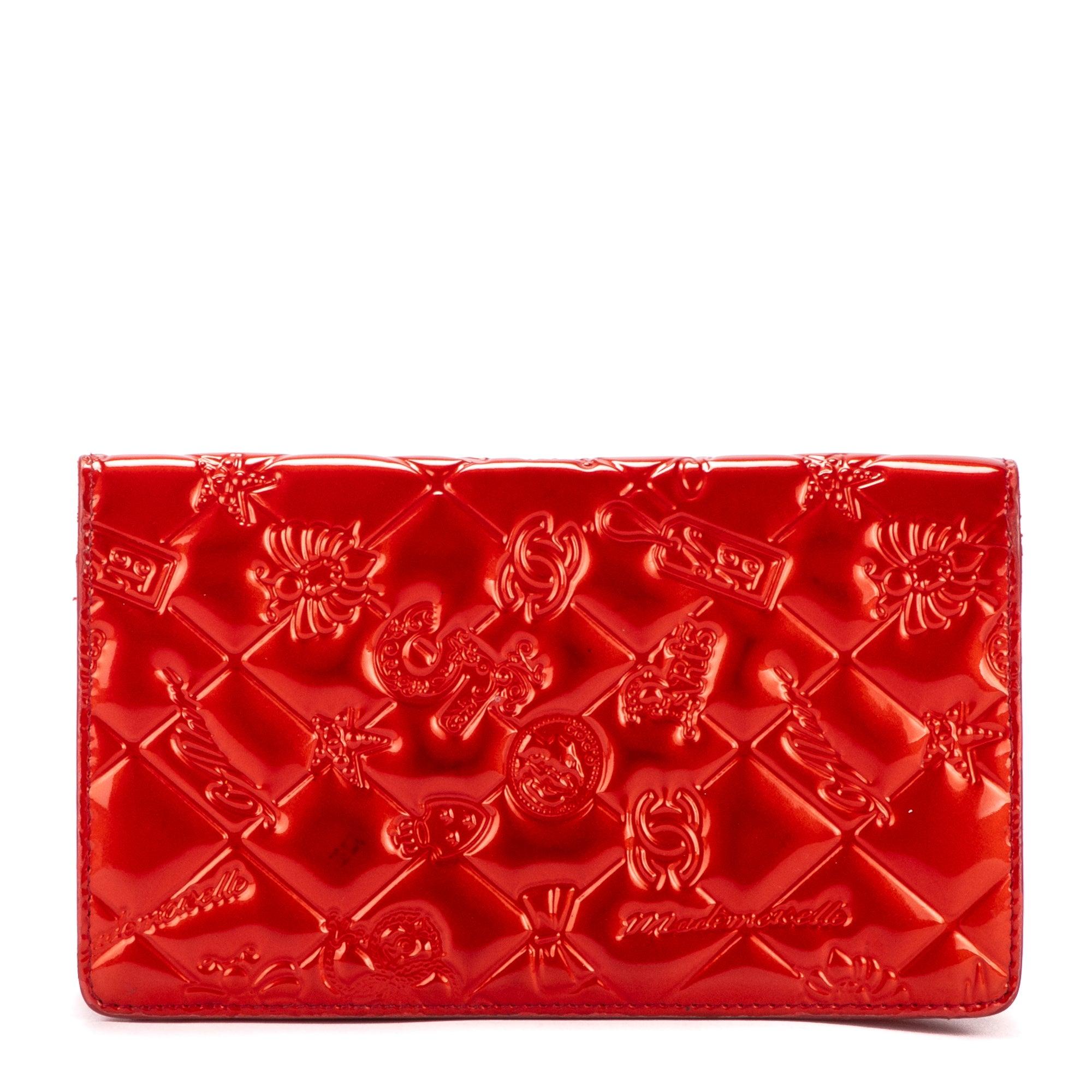 Chanel Long Wallet Mademoiselle Monaco in Red