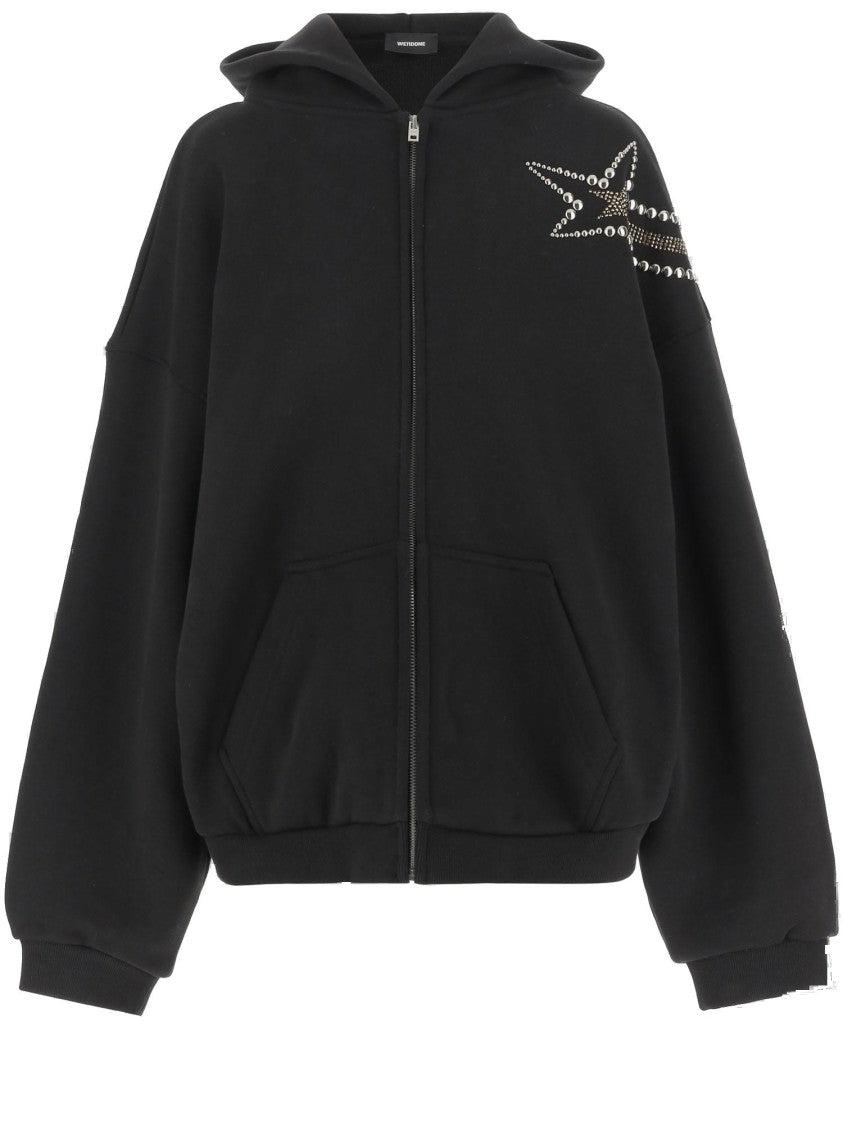 【WE11DONE】 Pierced Zip-Up Hoodie Black 22540364_52664182_1000.jpg