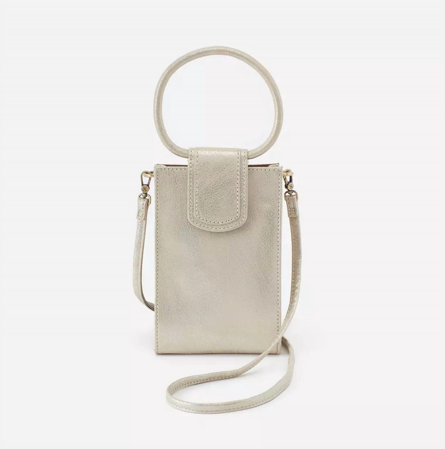 Hobo International Leather Phone Crossbody in Natural Lyst