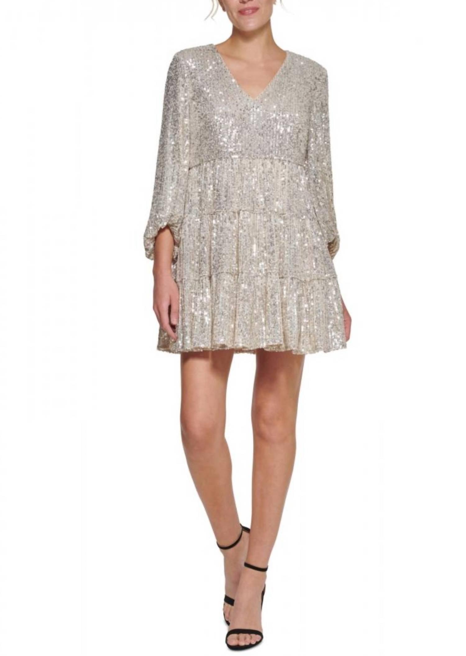 Eliza J Sequin Dresses for Women