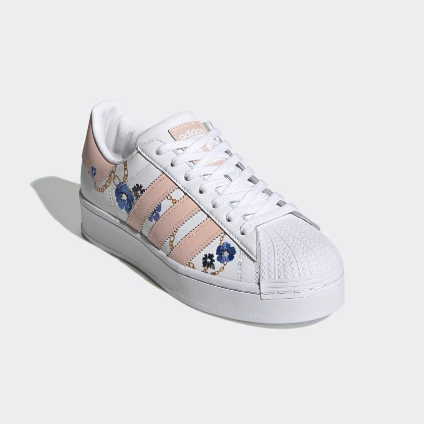 adidas Superstar Bold Shoes in White | Lyst