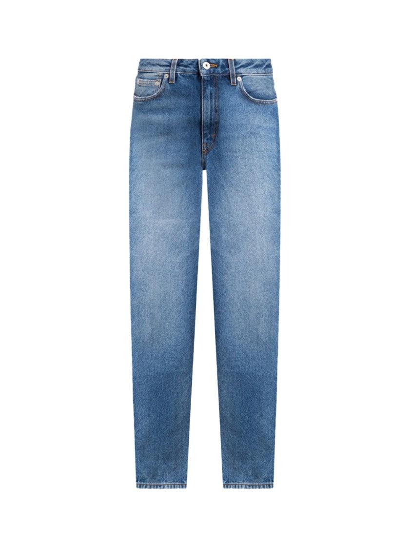 【関税込み】Heron Preston ジーンズ Heron Preston mid-rise Panelled Jeans | Blue | FARFETCH