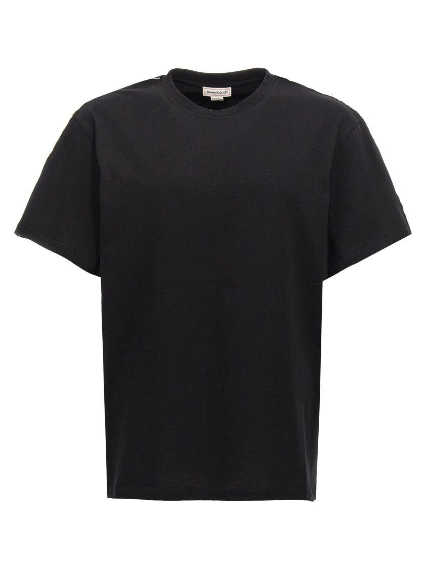 ALEXANDER MCQUEEN｜SHORT-SLEEVED ROUND NECK T-SHIRTS (70 Men's Crew Neck T-Shirt in White | McQueen US