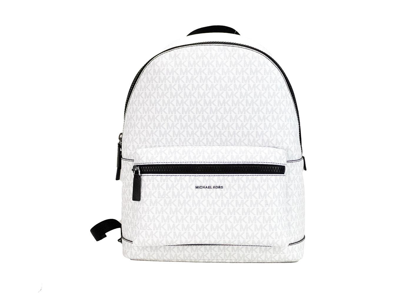 Michael Kors Gilly Drawstring Travel Tote- Bright White