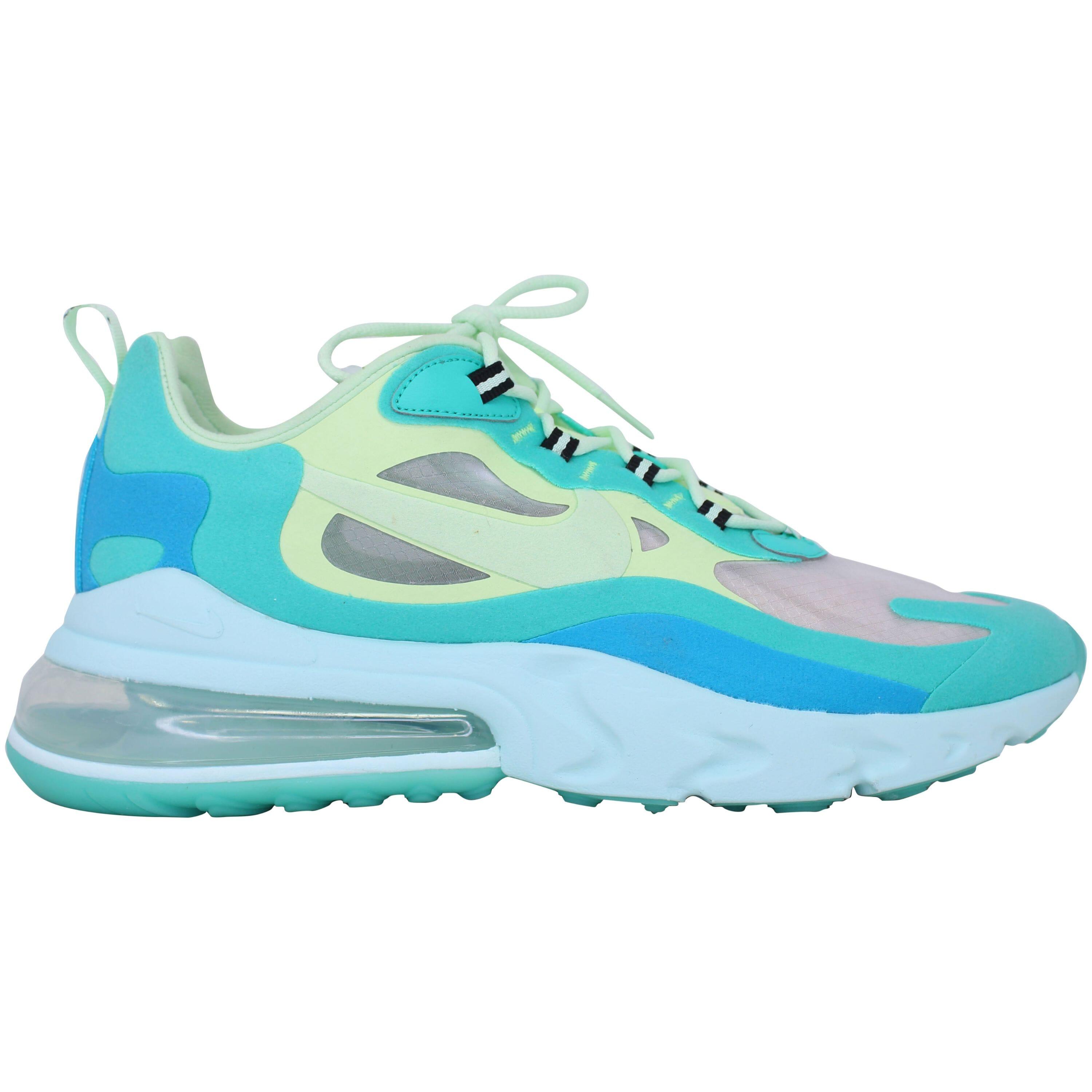 Nike Air Max 270 React Hyper Jade/frosted Spruce Ao4971-301 in Blue for Men  | Lyst