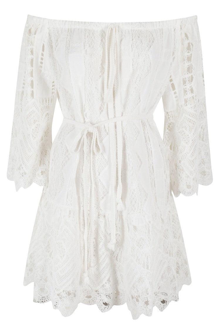 ワンピース PINKO 'Evergreen' dress White Pinko Evergreen Dress in White | Lyst
