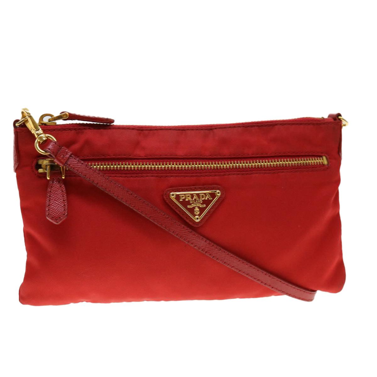 Prada Pre-owned Women's Fabric Clutch Bag