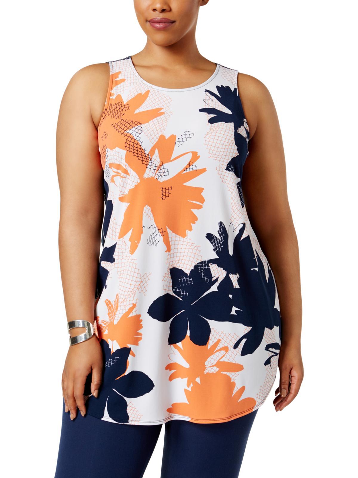 Alfani floral dress top