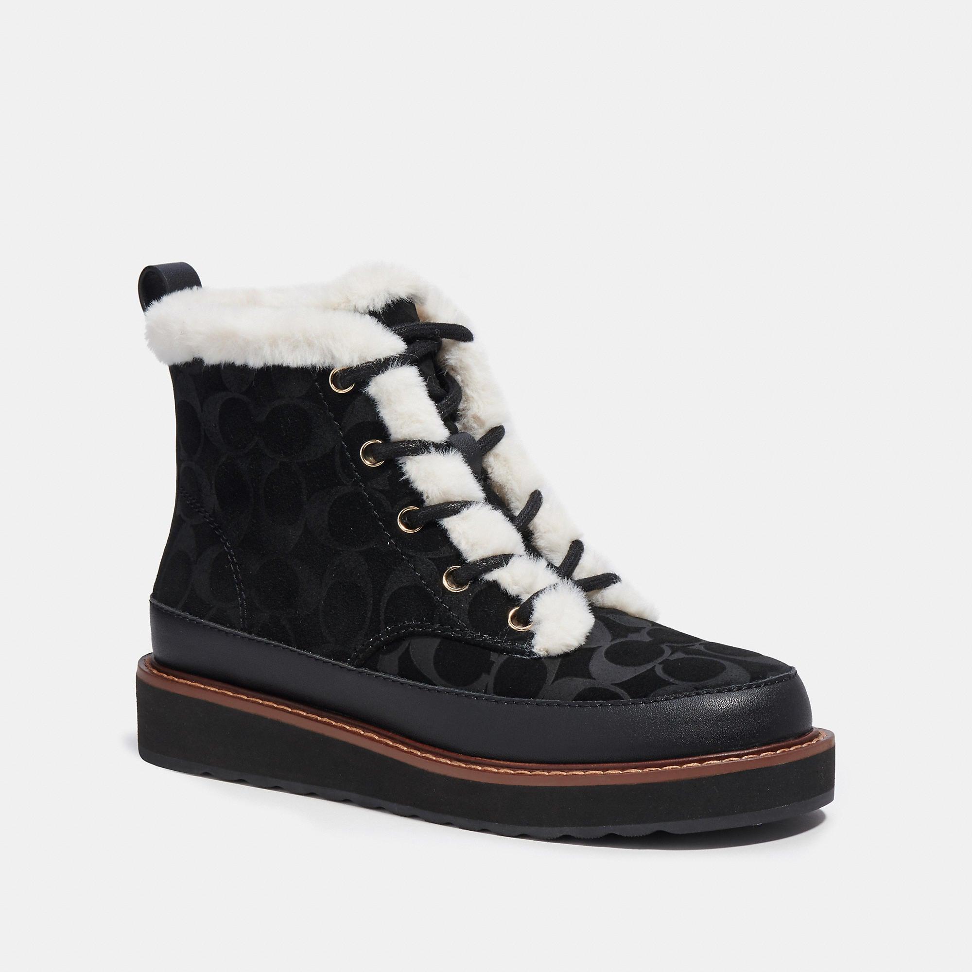 COACH Imani Boot in Black | Lyst