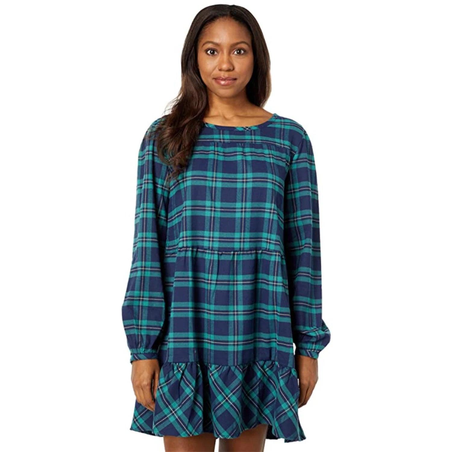 open lace back dress Flannel Dress, Red Red / 3XL