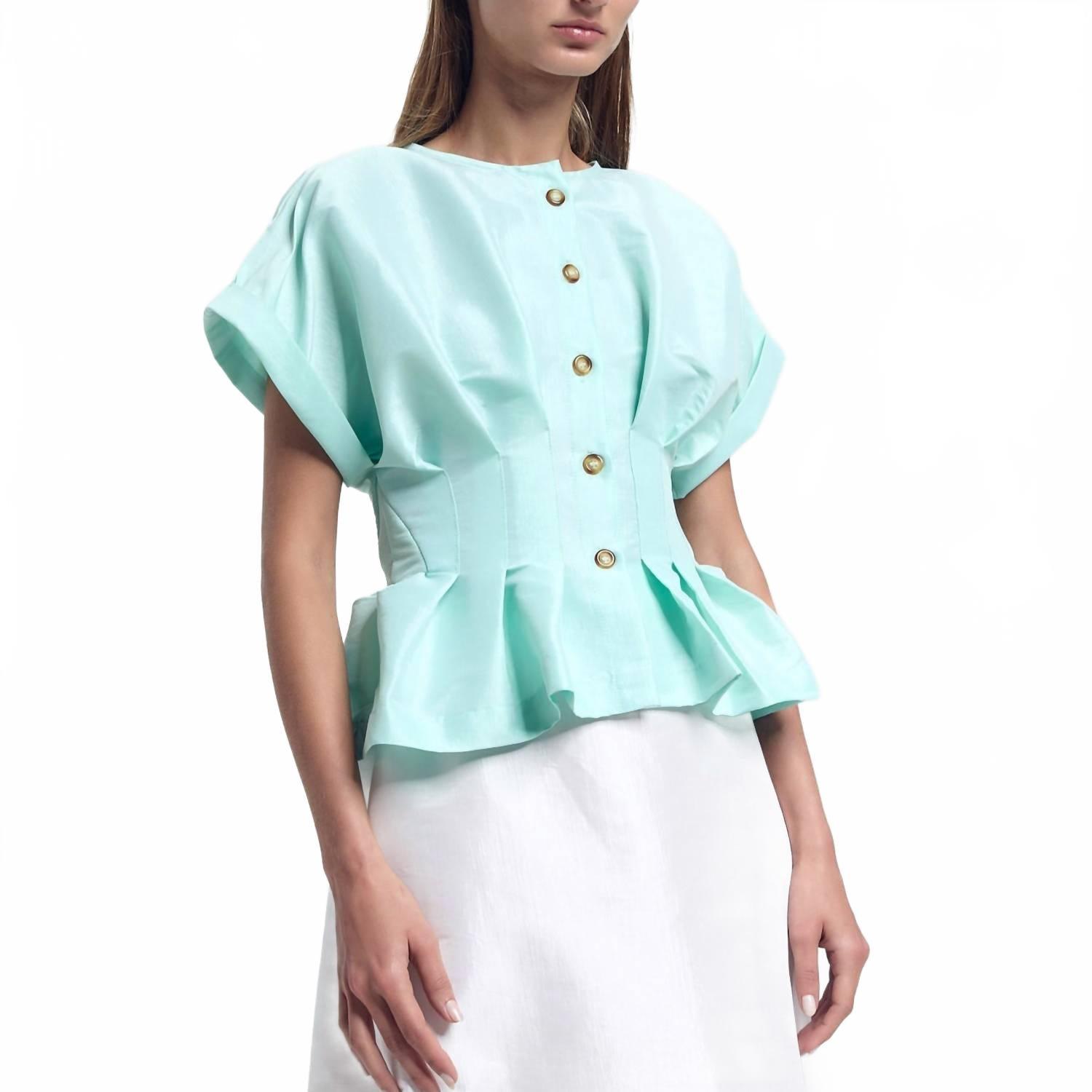 ジャケット・アウター Kika Vargas Louise ruffled blouse xs Kika Vargas x Target Women's Mum Floral Scallop Back Blouse