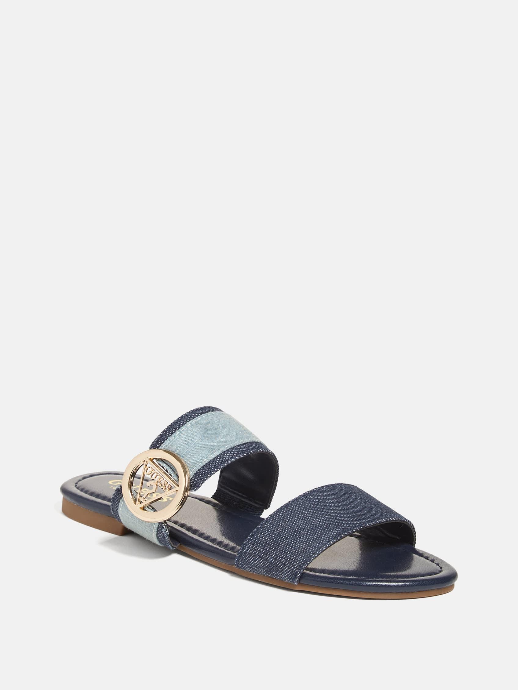 blue guess slides