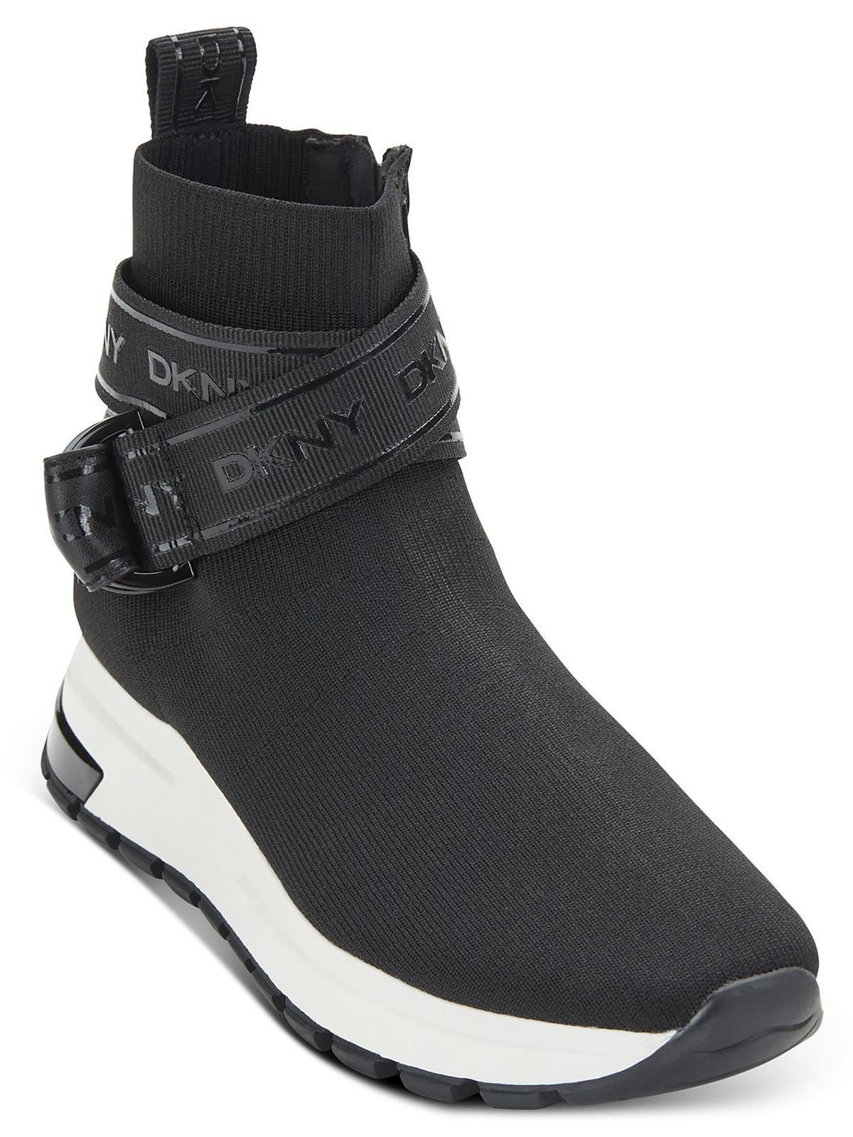 DKNY Miley Performance Lifestyle High-top Sneakers in Black | Lyst