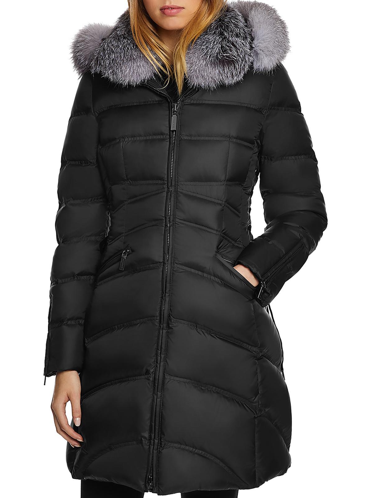 Dawn levy cloe fur trimmed puffer coat Outlet