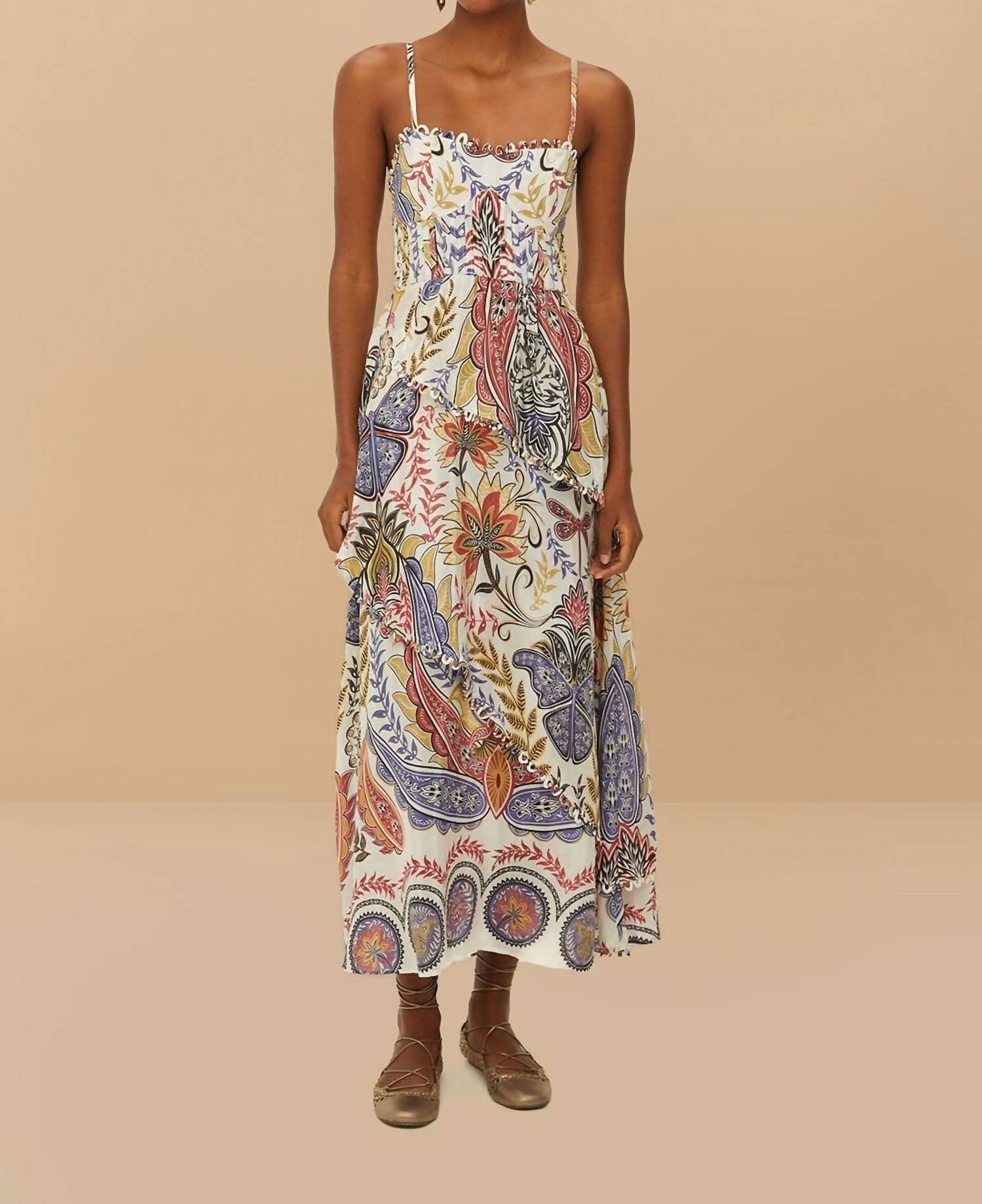 Designer Farm Rio Flower Scarves Maxi Dresses for Women - Up to 52% off |  Lyst
