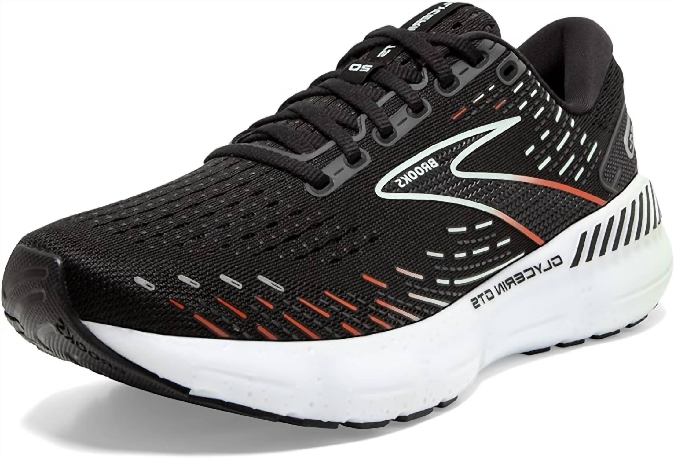Brooks Glycerin Gts 20 Running Shoes ( B Width ) in Black Lyst