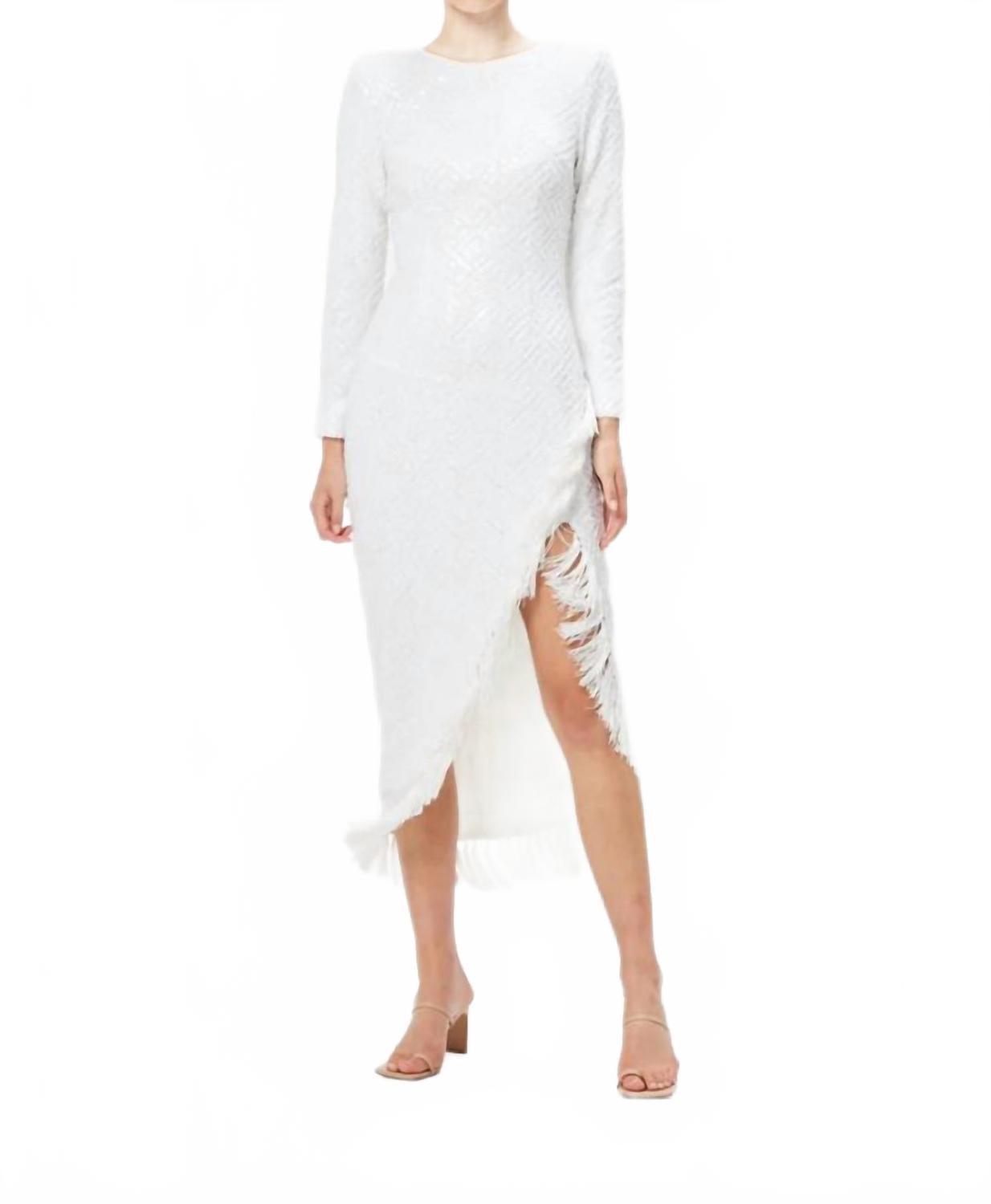 Designer White Long Sleeve Bodycon Dresses for Women - Up to 82% off | Lyst