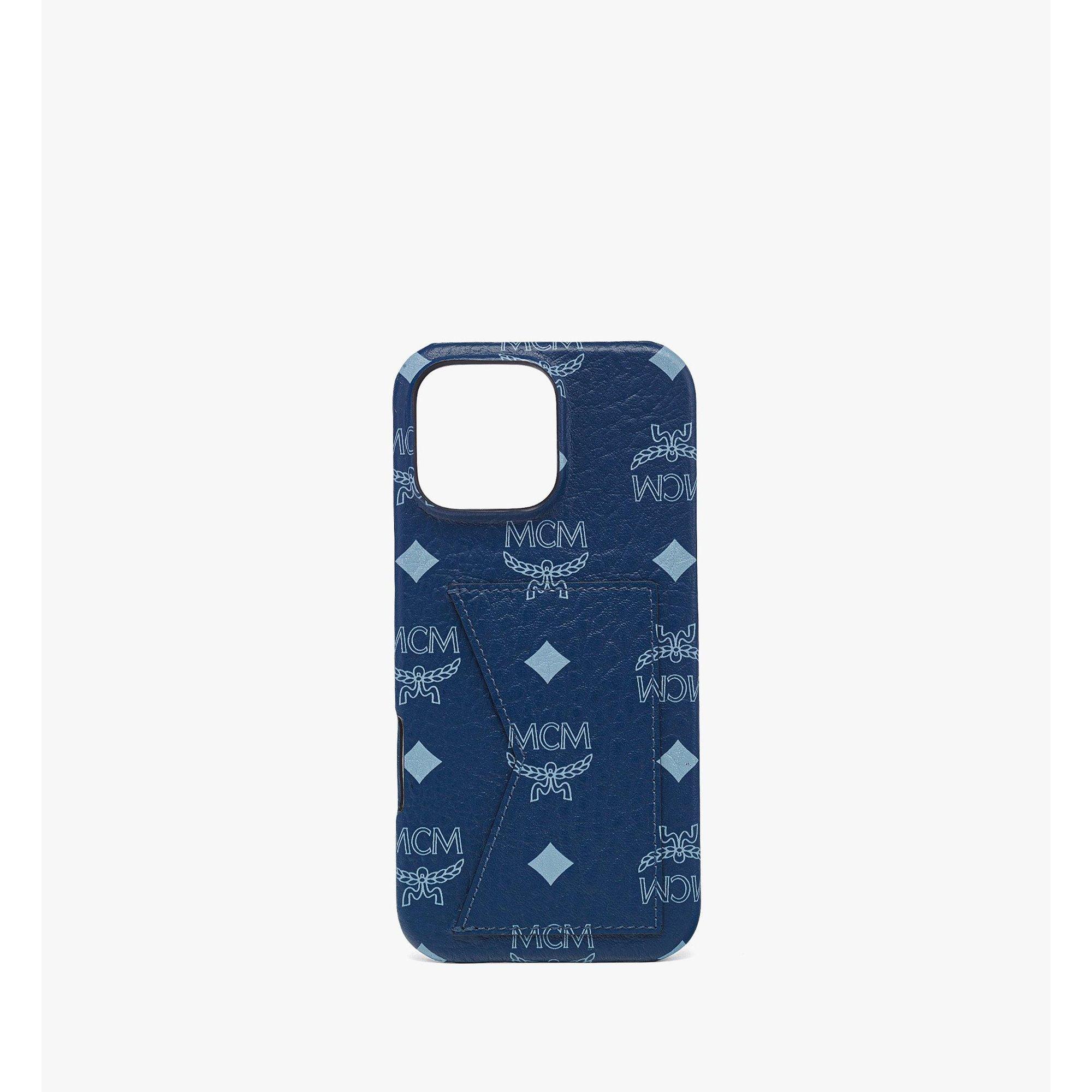 MCM Iphone 16 Pro Max Case in Blue for Men | Lyst