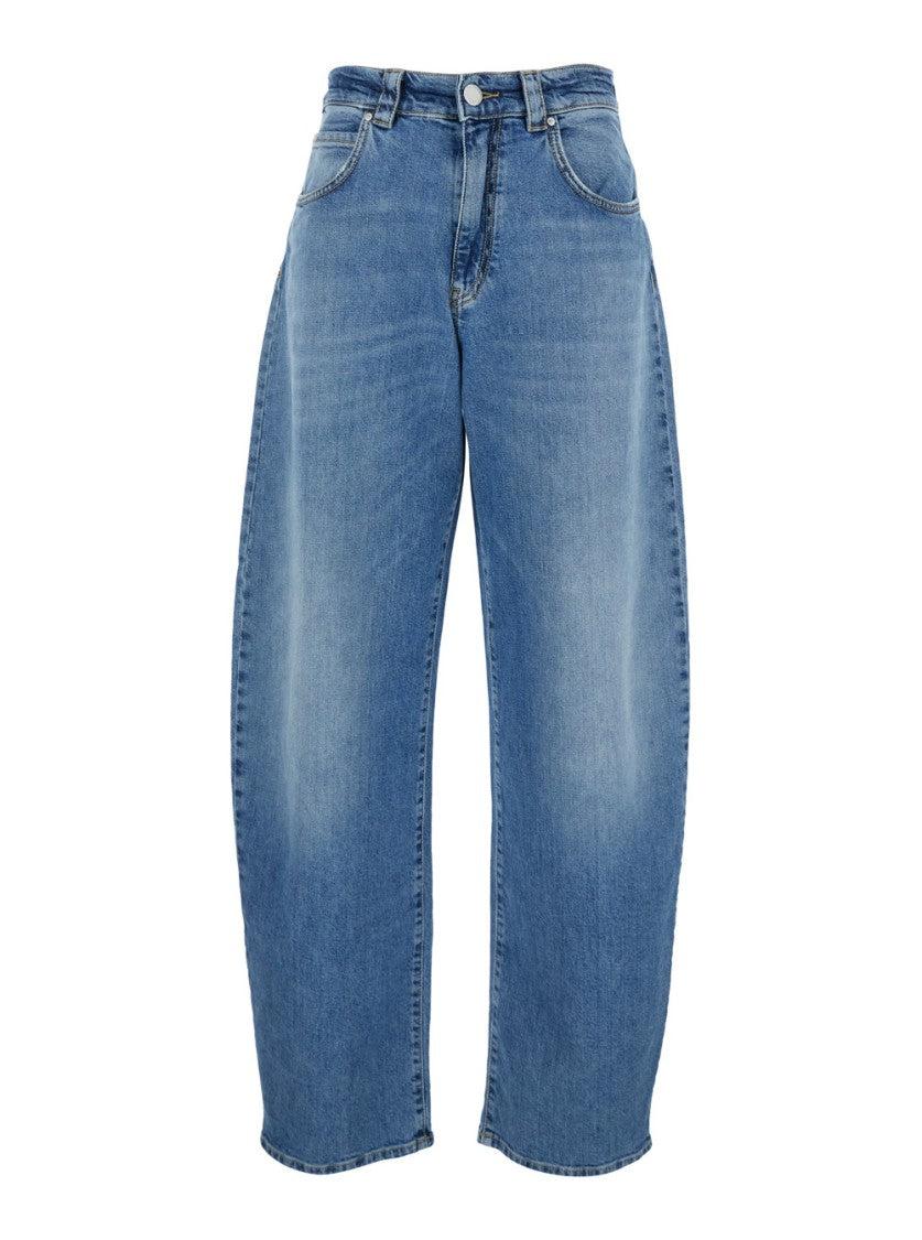 【PINKO】ELOISE EGG DENIM GOLDEN WASH 1030030AJ Pinko Eloise Egg Denim Golden Wash in Blue | Lyst