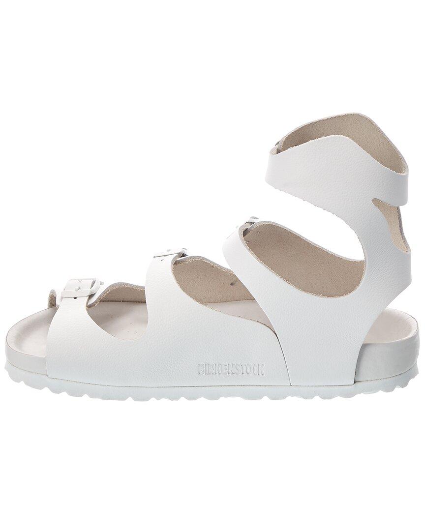 Birkenstock Athens Leather Sandal in White Patent (White) | Lyst