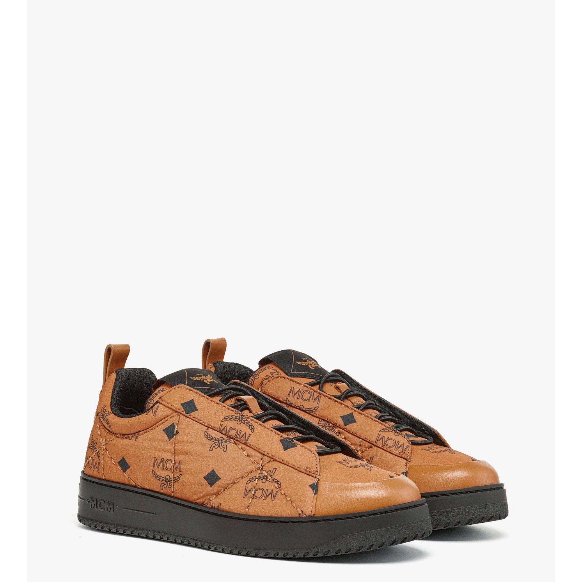 スニーカー MCM SNEAKER (MEXESAJ02 ED) 42 IT / M Skywander Lo Sneakers in Visetos Cognac | MCM ®US