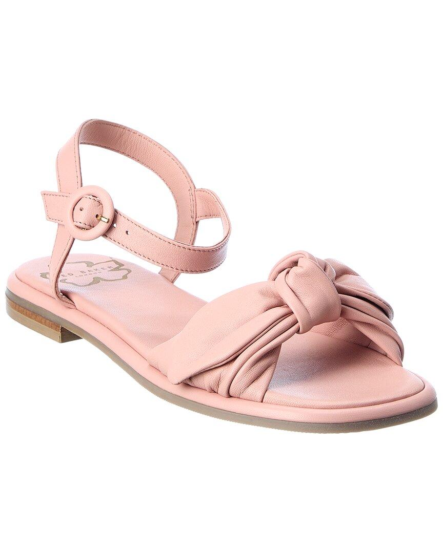 Ted Baker Halah Leather Sandal in Pink | Lyst