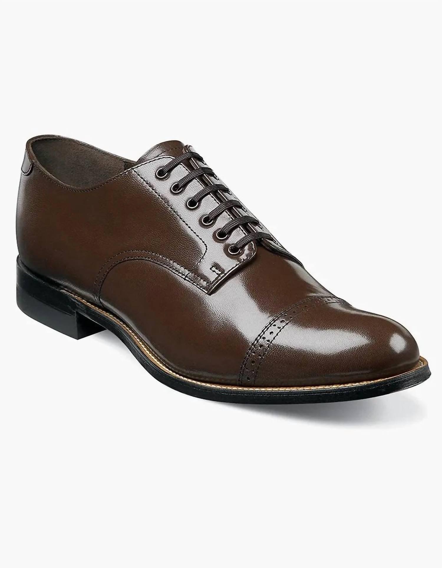Oxford Loafer - Wide Width I in Brown 