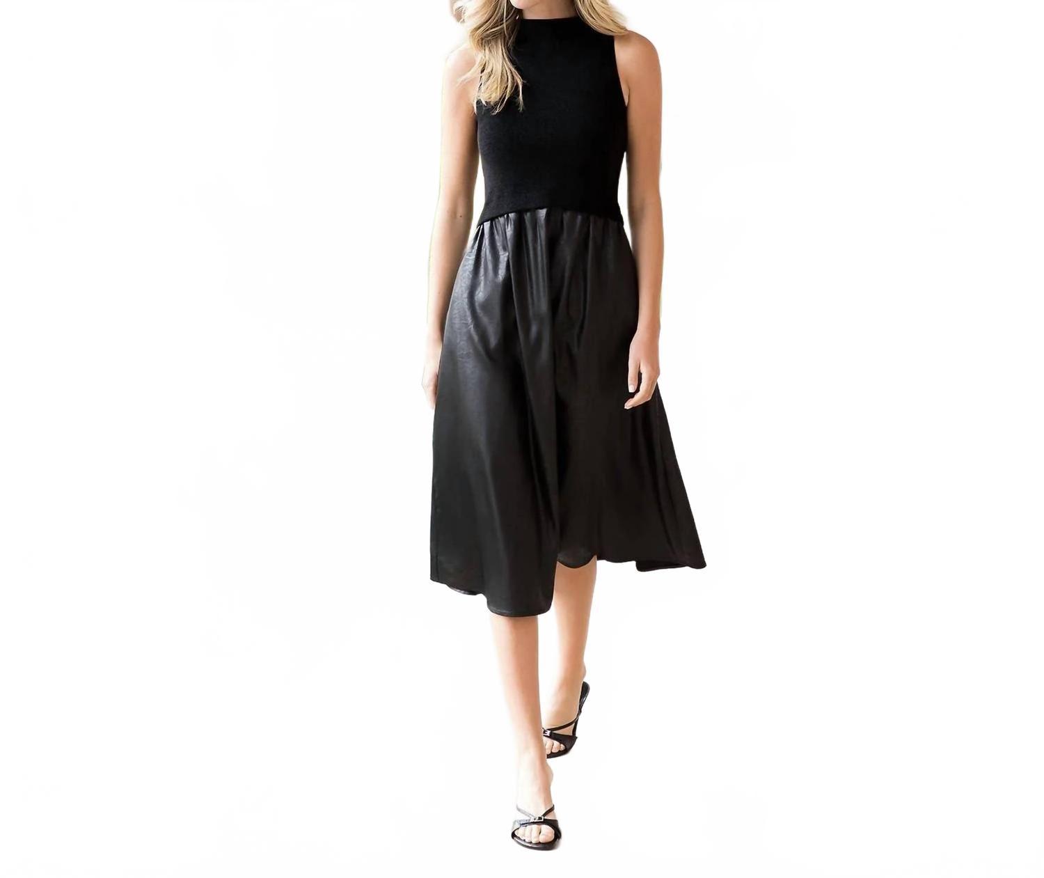 thml faux leather dress Dresses for Women LowStock:43446246834227