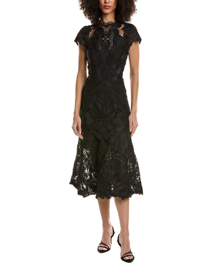 maroon lace dress long Tamara Velvet Lace Dress Crimson