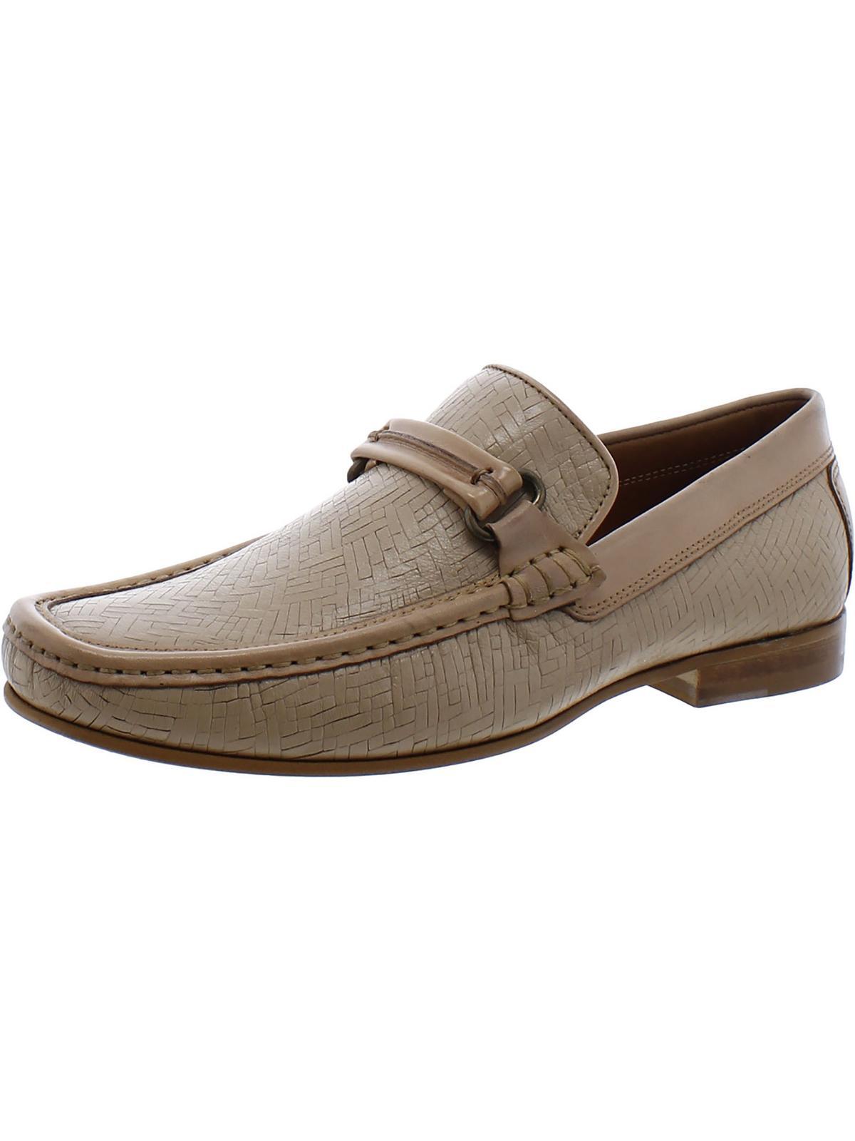 Donald J Pliner Donnie Leather Bit Loafers in Brown for Men Lyst