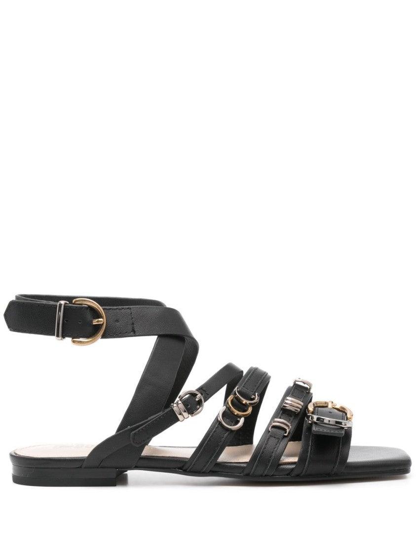 【関税&送料込】Pinko Sandals Orange Pinko Leather Sandals CORINNE SABOT Mules Orange Sliders