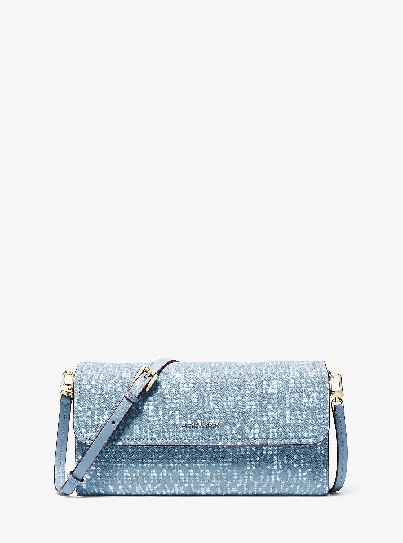 MICHAEL Michael Kors Jet Set Small Signature Logo Convertible 